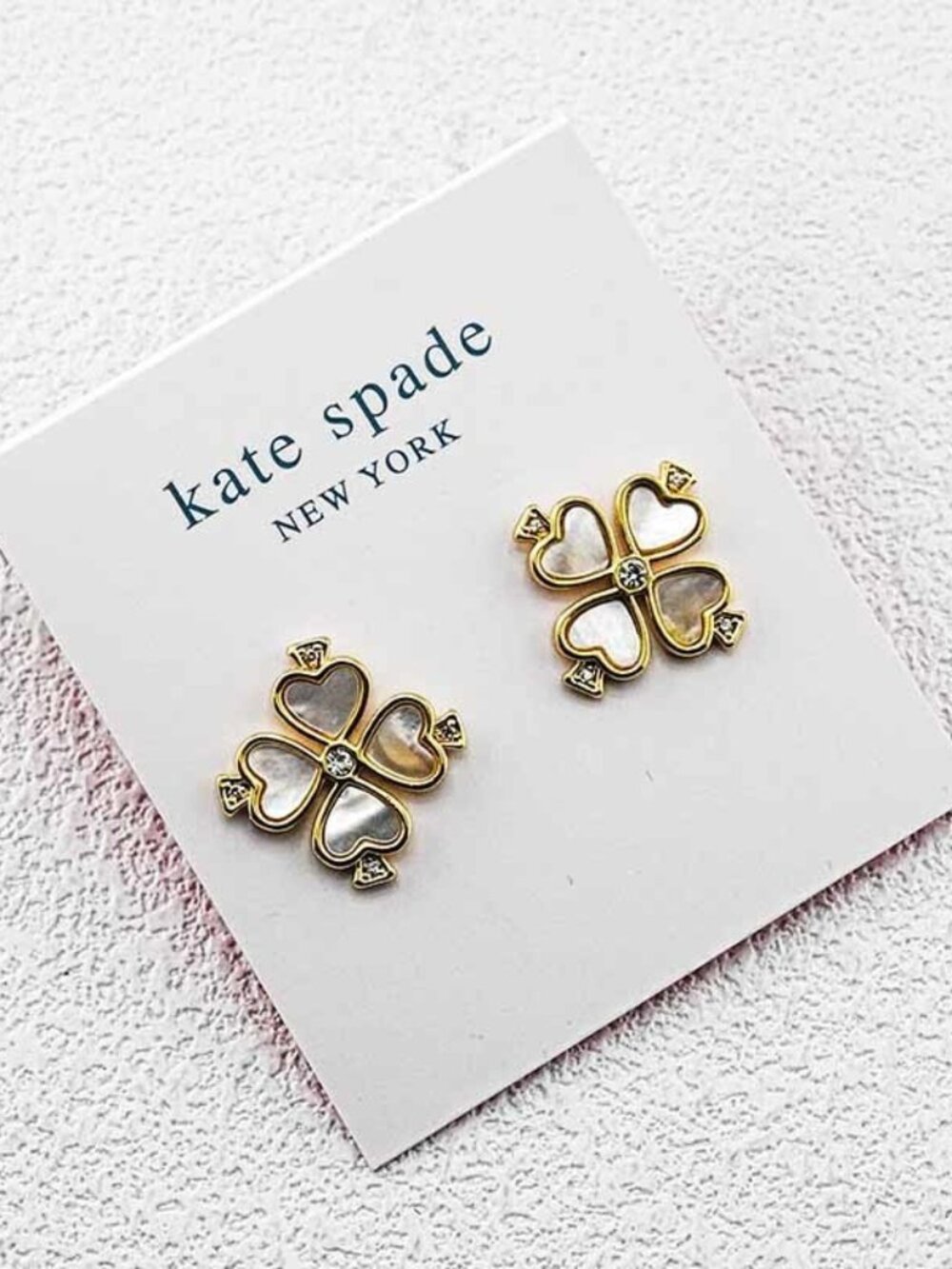 Kate Spade Four-Leaf Clover Stud Earrings